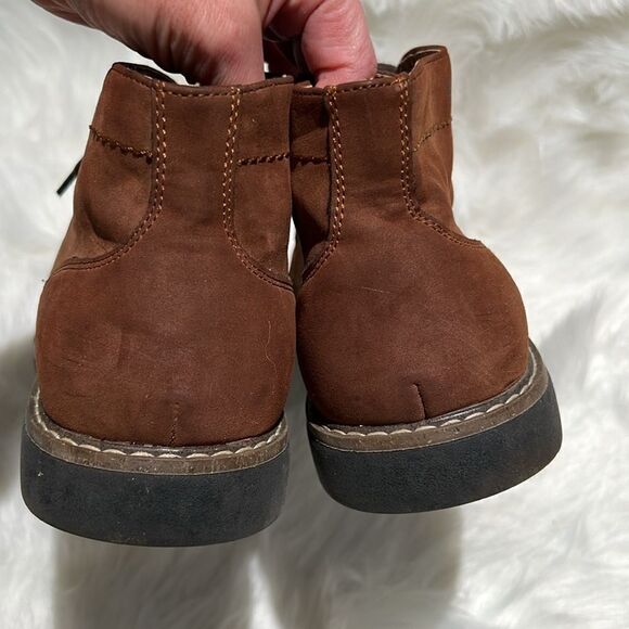 Kenneth Cole Men\'s Passage Cognac Chukka Boots Size 10.5.‎  B81